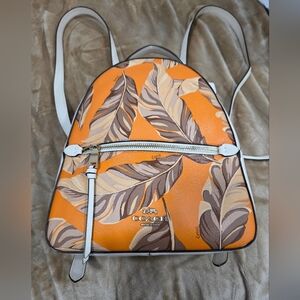 Coach Jordyn Backpack With Banana Leaves Print,